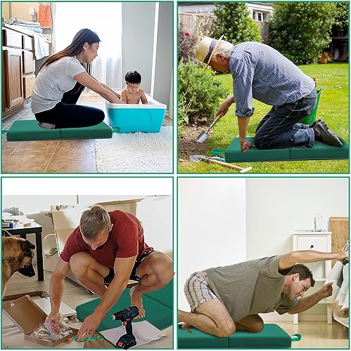 Miniatura 7 de Cojín de rodilla impermeable plegable grueso para yoga