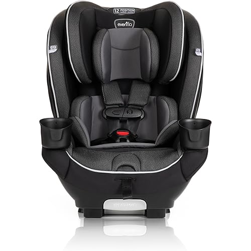 Evenflo EveryKid 3-in-1 Convertible Car Seat (Livingston Gray)