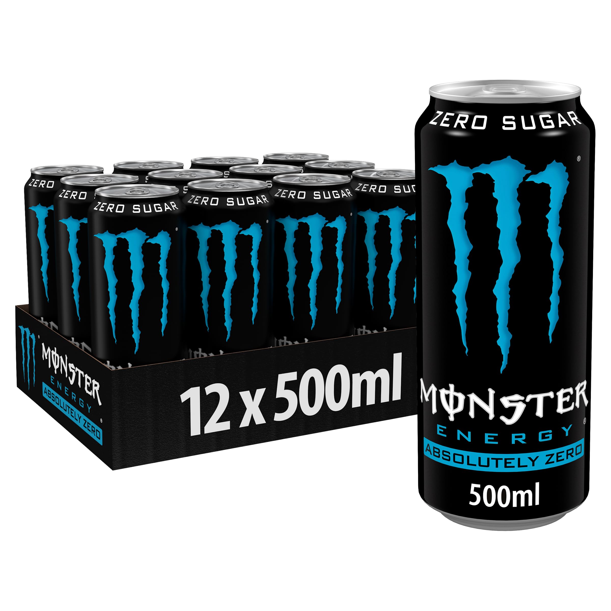Energy Drink Absolutely Zero Sugar 12 x 500ml