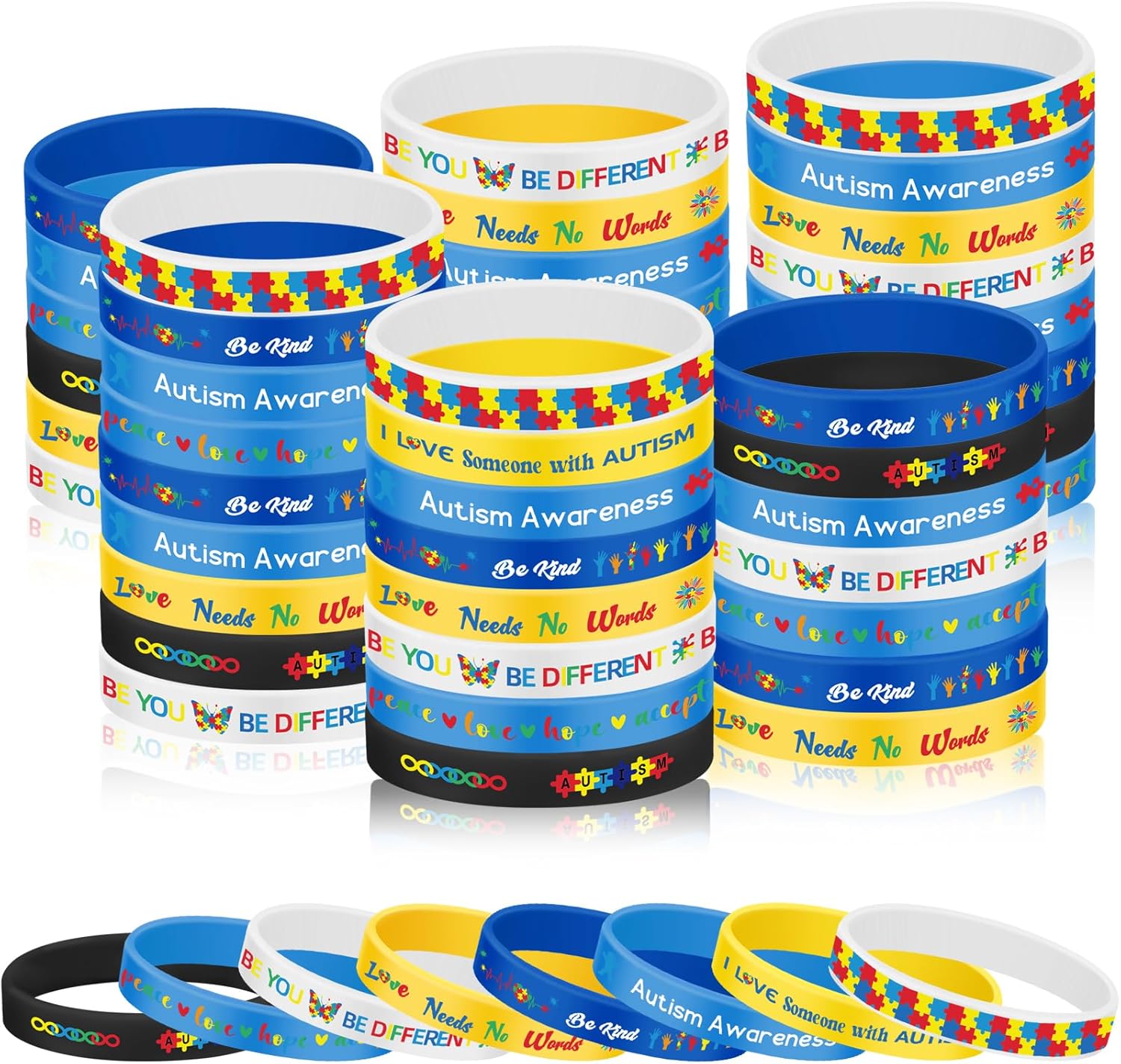 120PCS Basketball Silicone Bracelets Bulk Sports Wristbands for Players Fans Accessories– Inspirational Basketball Rubber Bracelet Games Teams Gifts Party Favors (8 Designs)