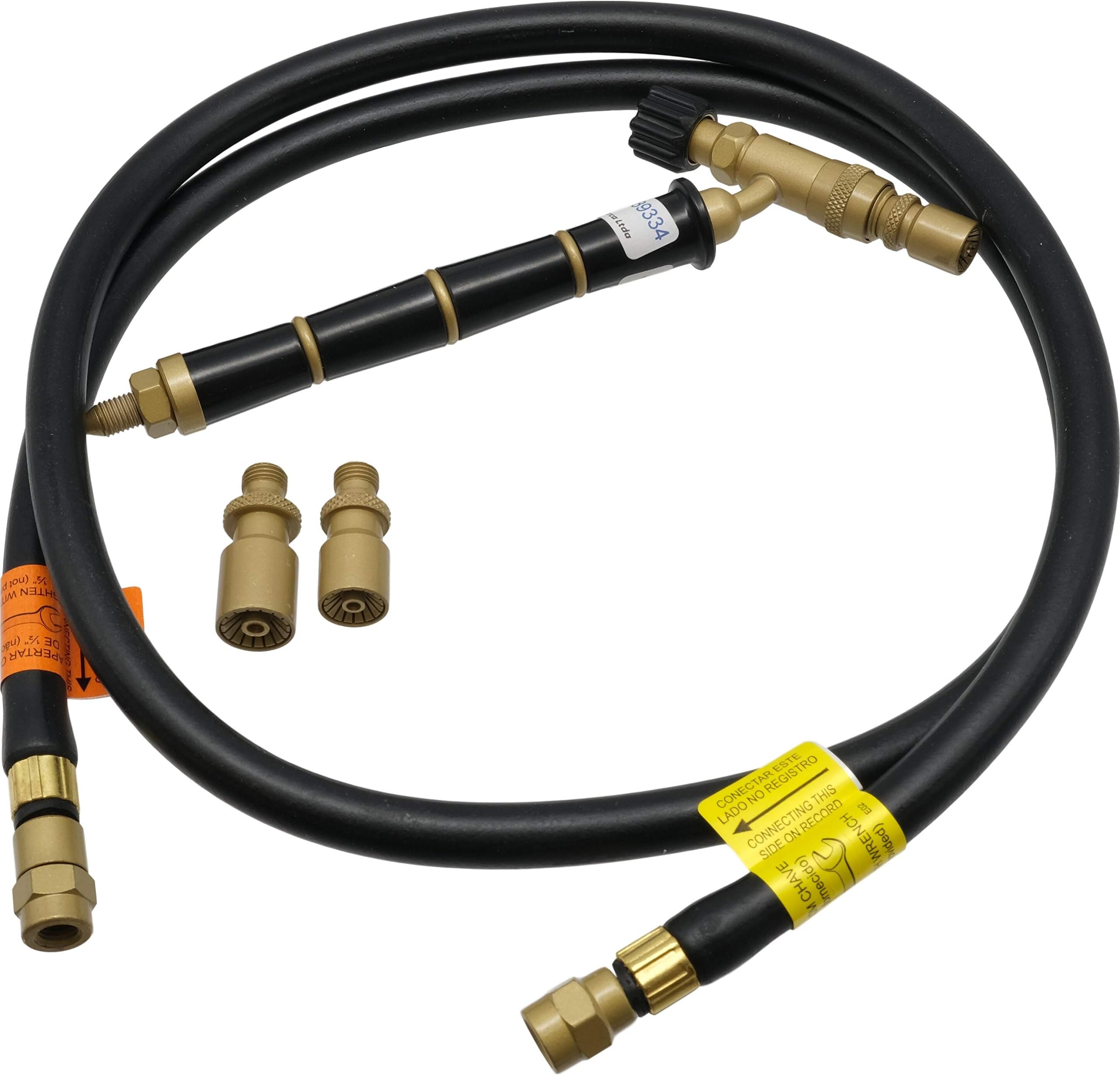 ORCA Hand Welding, Soldering, Heating Torch With Hose & 3 Interchangeable Heads