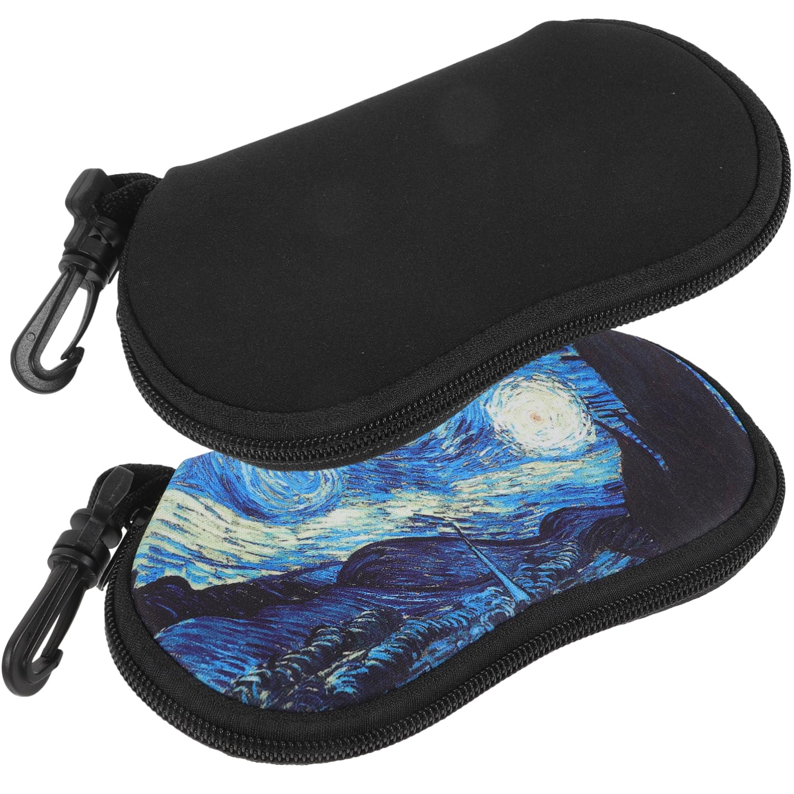 VALICLUD Sonnenbrillenetui Im ​​2er-pack Tragbares Brillenetui Sonnenbrille Organizer Brillenkoffer Auto Fall Brillen-organizer Hartes Brillenetui Für Damen Neopren