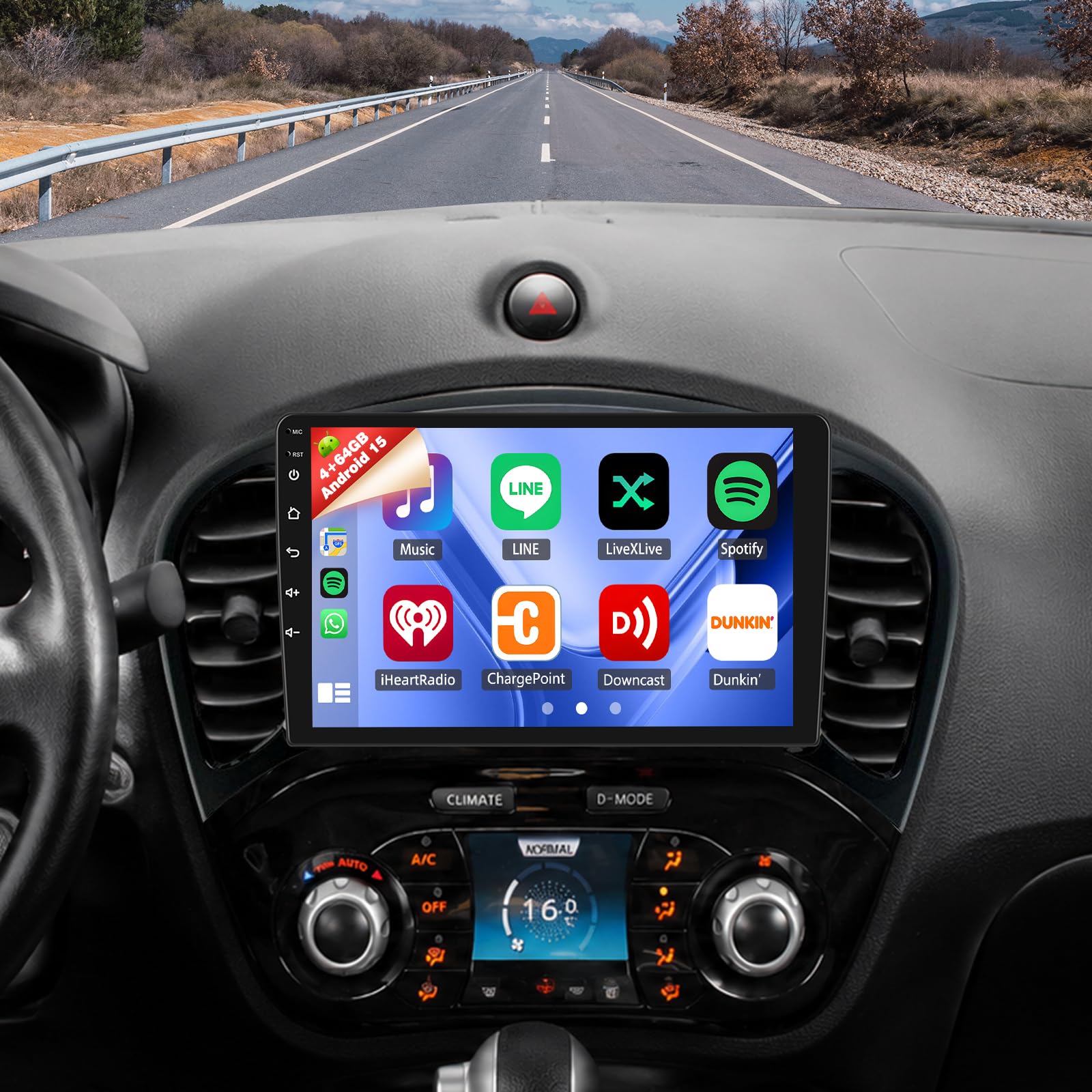 Photo 1 of Alikali Android Car Radio for Nissan Juke 2011-2016