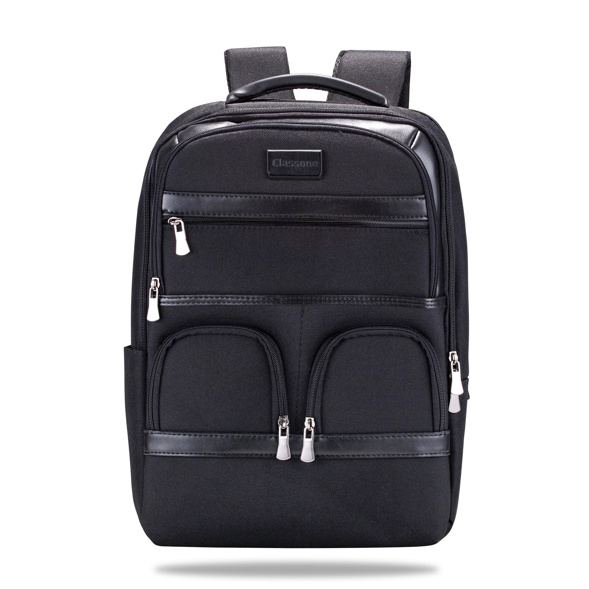 Classone BP-BS200 Business VIP B2 -Serisi 15.6 inch Uyumlu WTX Pro Su Geçirmez Kumaş Laptop Sırt Çantası -Siyah