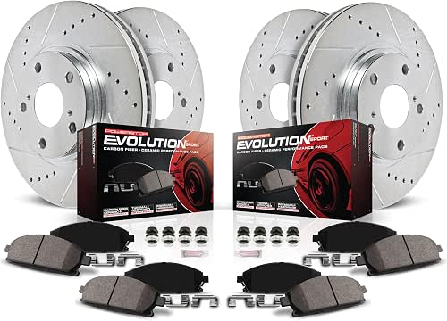 PowerStop Front and Rear Brake Kit for BMW 320i xDrive