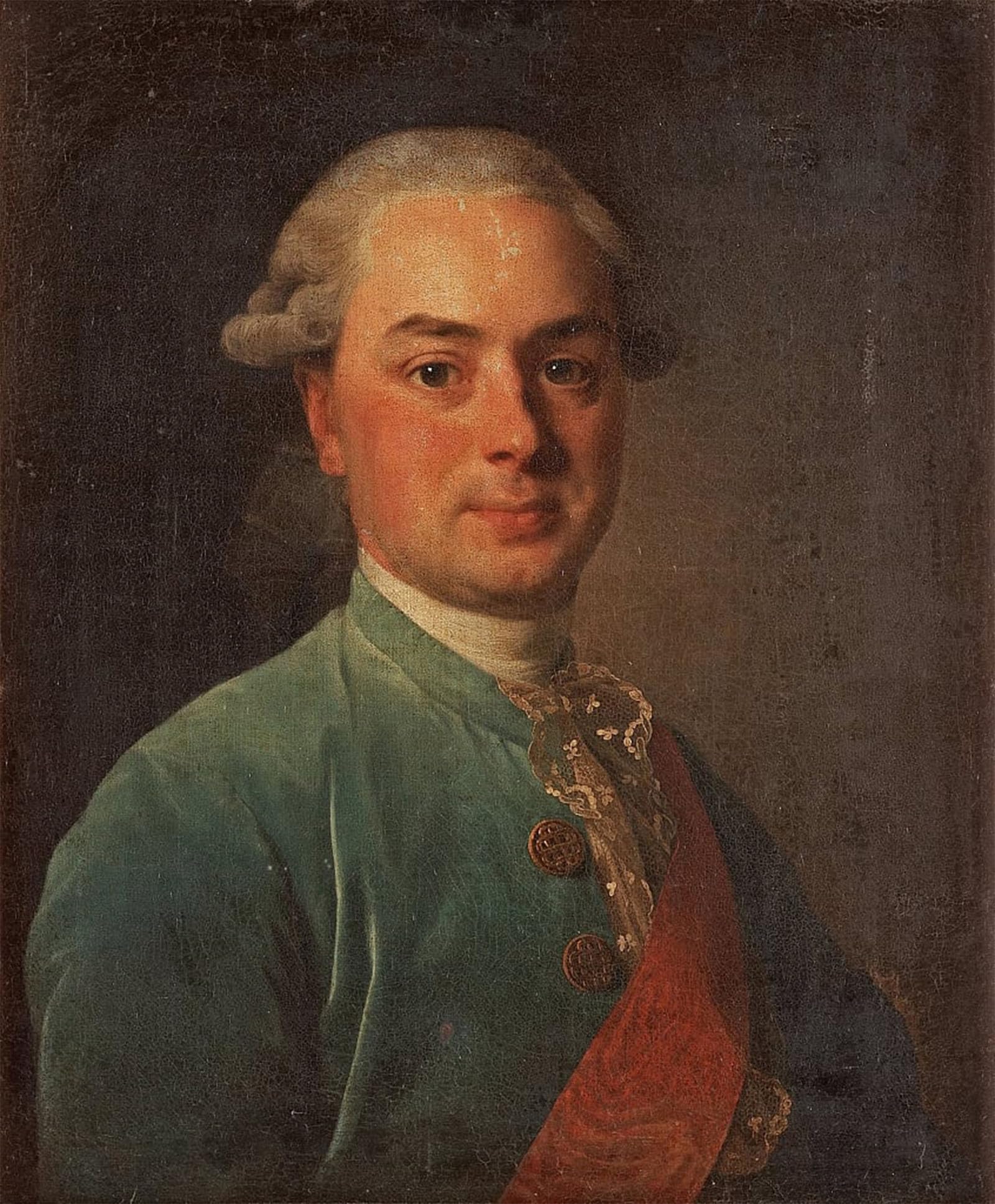 SERENDIPITP Aesthetic Poster Photo Wall Print Retro Picture Portrait of Theivan Ivanovich Shuvalov by Alexander Roslin Modern Wall Artwork for Home Decor 60x90cm