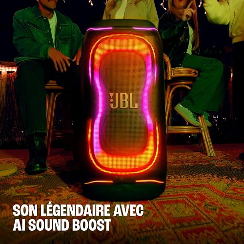 JBL PartyBox 330 Speaker Bluetooth Portatile, Nero - 4