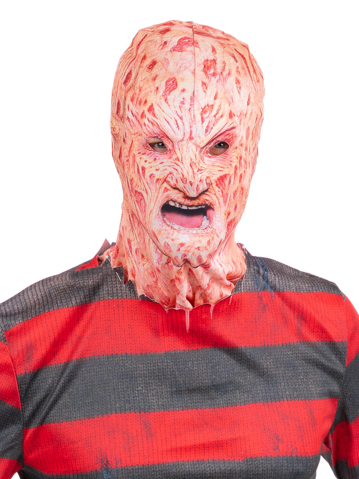 Smiffys A Nightmare on Elm Street Freddy Krueger Balaclava Mask Official Halloween Fancy Dress Costume