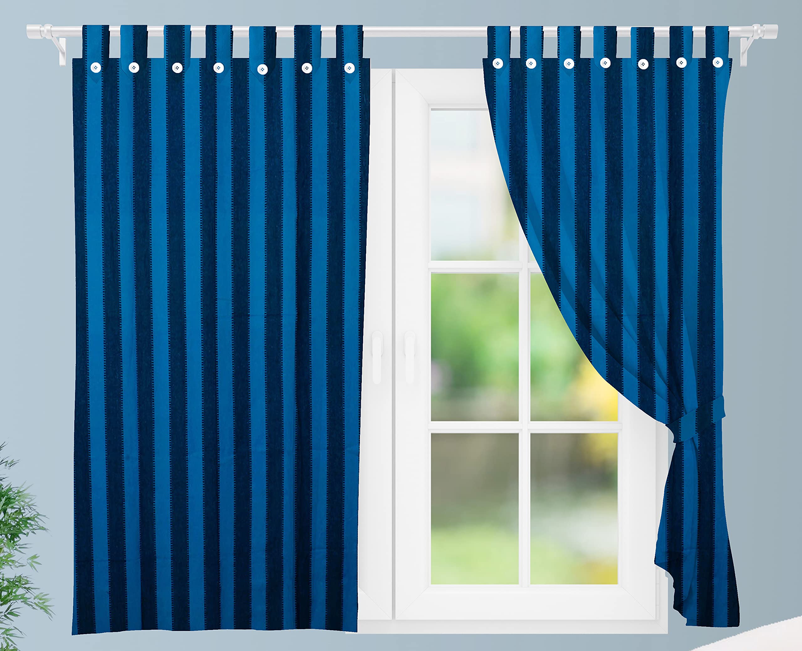 See full amazon price history chart for NISSI Cotton Window Curtains || Pack of 2|| (Navy Blue), Blackout NISSI Cotton Window Curtains || Pack of 2|| (Navy Blue), Blackout (B09GKVHMMG) Amazon Price History, Amazon Price Tracker