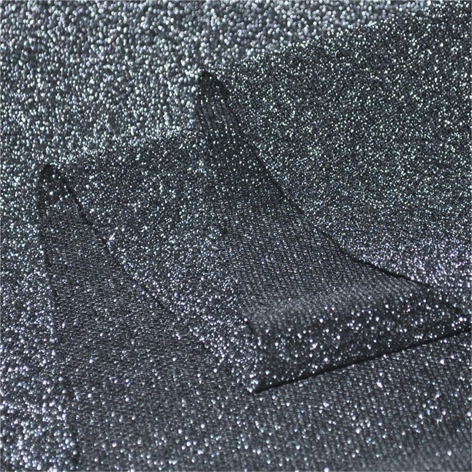 Tela brillante de poliéster metálico con purpurina para coser ropa, vestidos, decoración de fiestas, dorado, negro, blanco, verde (9,150 cm x 3 yardas)