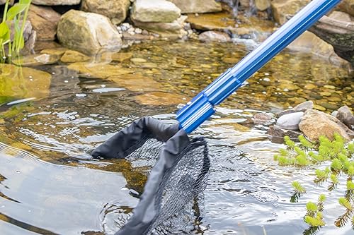 Miniatura 8 de Paquete combinado de redes de estanque Koi para jardín de agua resistente, paquete económico de 2 unidades | PondH2o Fishpond - Red de captura de