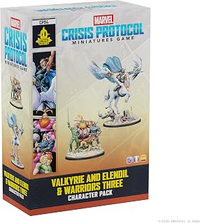 Marvel: Crisis Protocol Valkyrie on Elendil & Warriors Three Character Pack