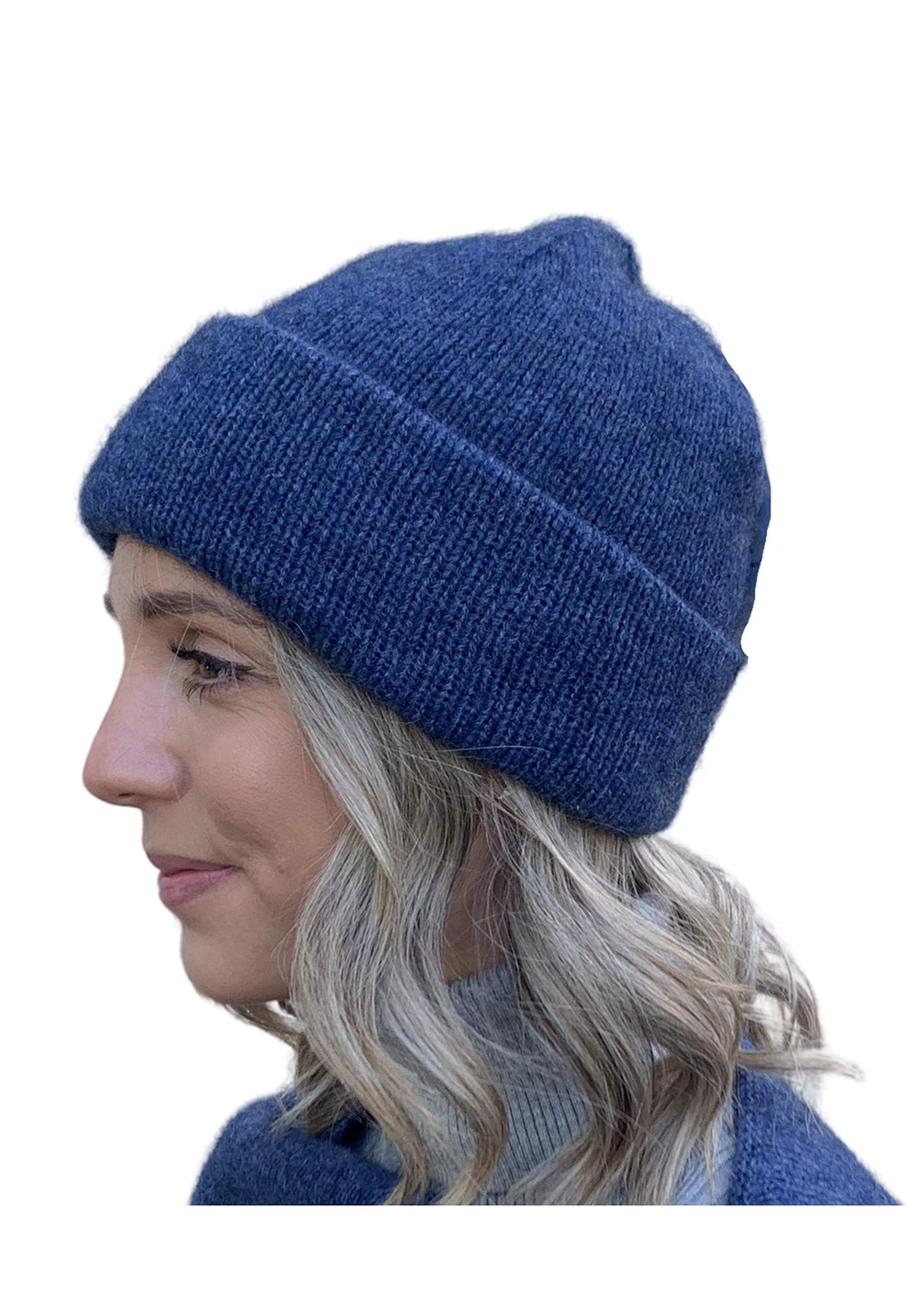Genuine Merino Wool and Possumdown Blended Beanie | Unisex | Comfy, Light, and Quick-Drying