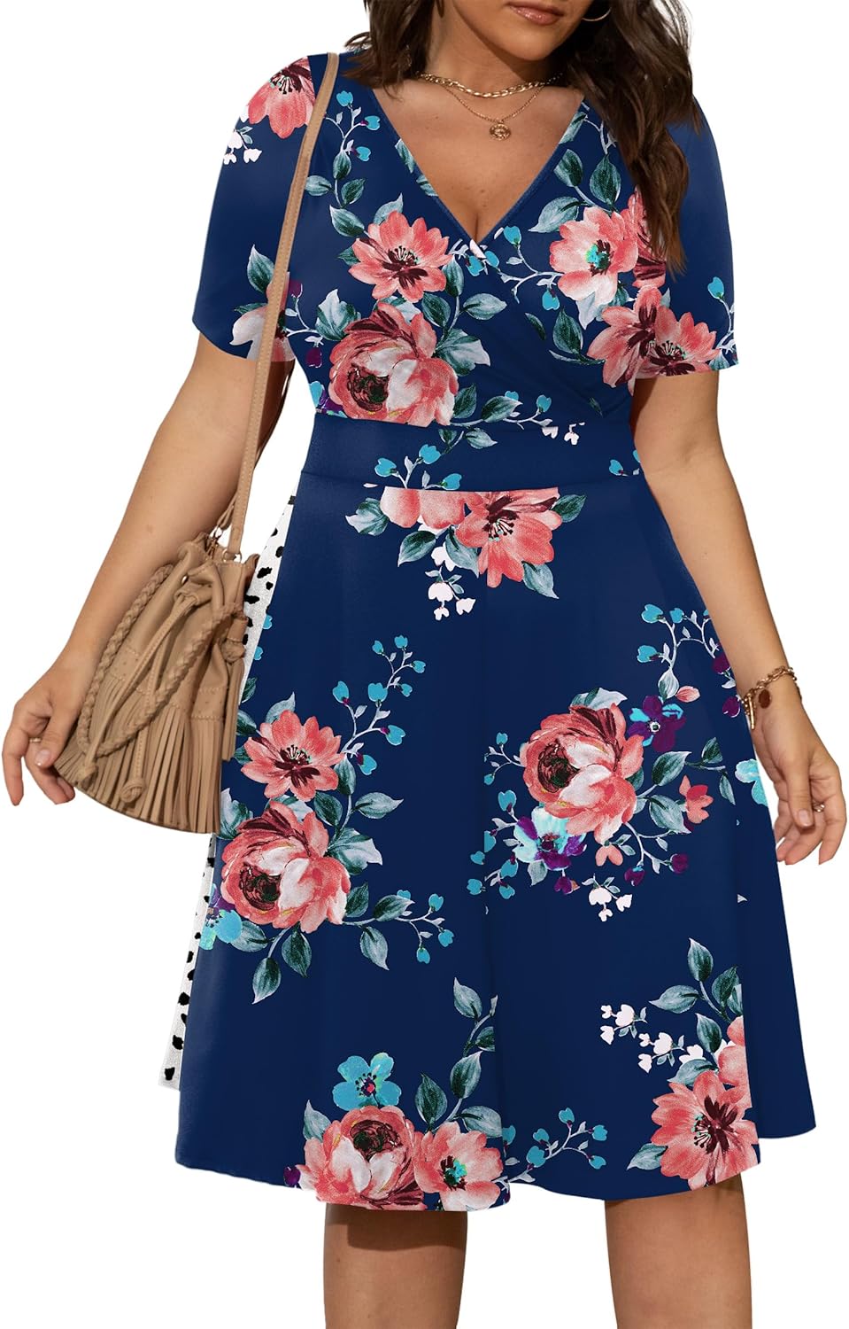 Navy Floral