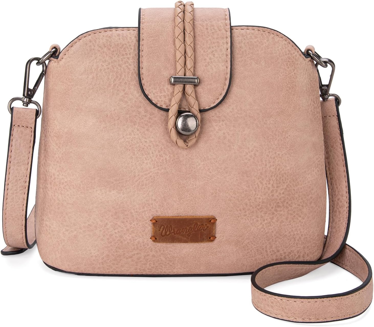 Wrangler Mini Crossbody Bags for Women Designer Dome Purses with Strap