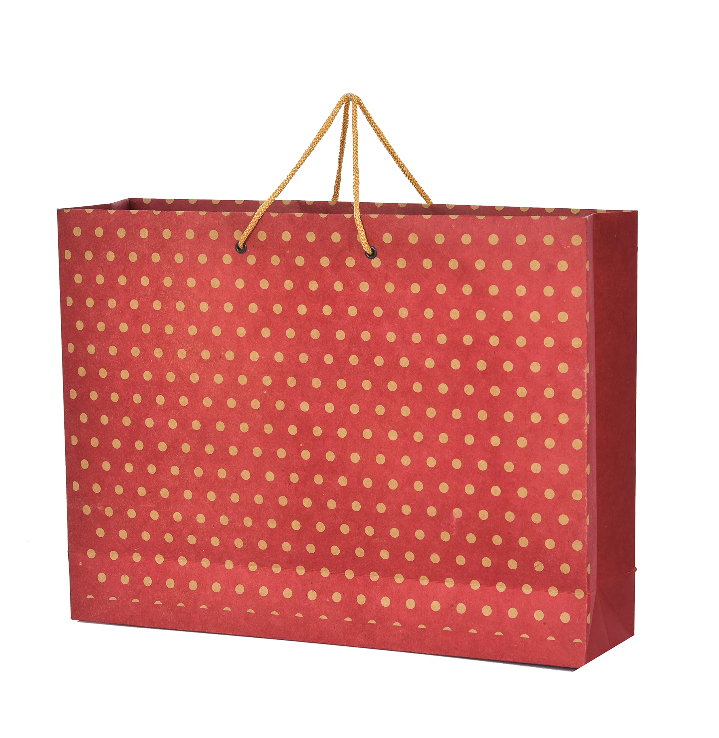 PPJ ® - POLKA CRAFT RED (10 Pcs.) (WEDDING) PAPER CARRY BAG, 16 Inch X 12 Inch X 4 Inch for DIWALI/WEDDING/FUNCTION/BIRTHDAY/RETURN GIFTS/CHRISTMAS (Pack of 10) (B0BN26DPSK) Amazon Price History, Amazon Price Tracker