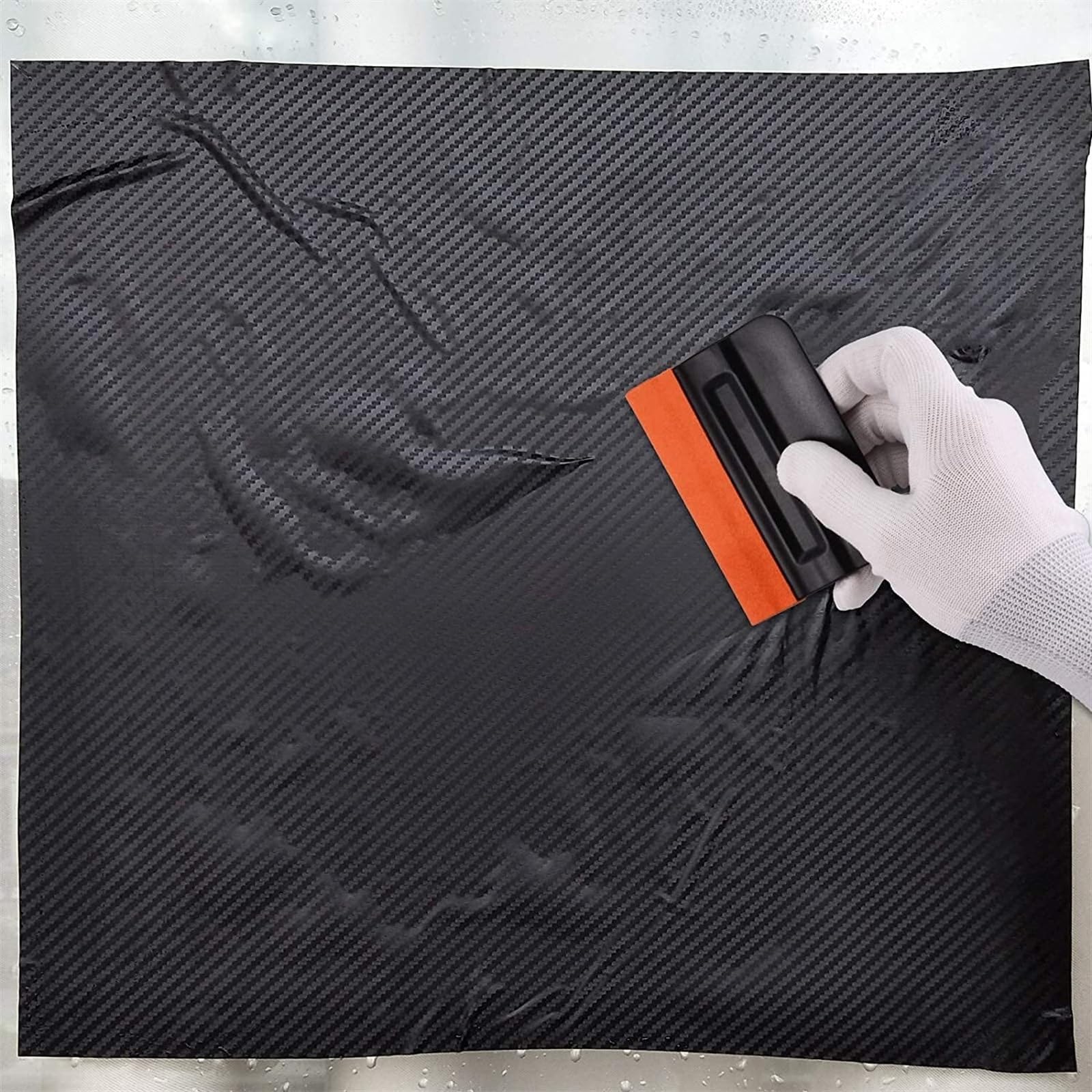 Rasquetas para Ducha, Escobilla de Ducha plástico, limpiaparabrisas Ventana, Limpiador Vidrio, Negro, Talla única