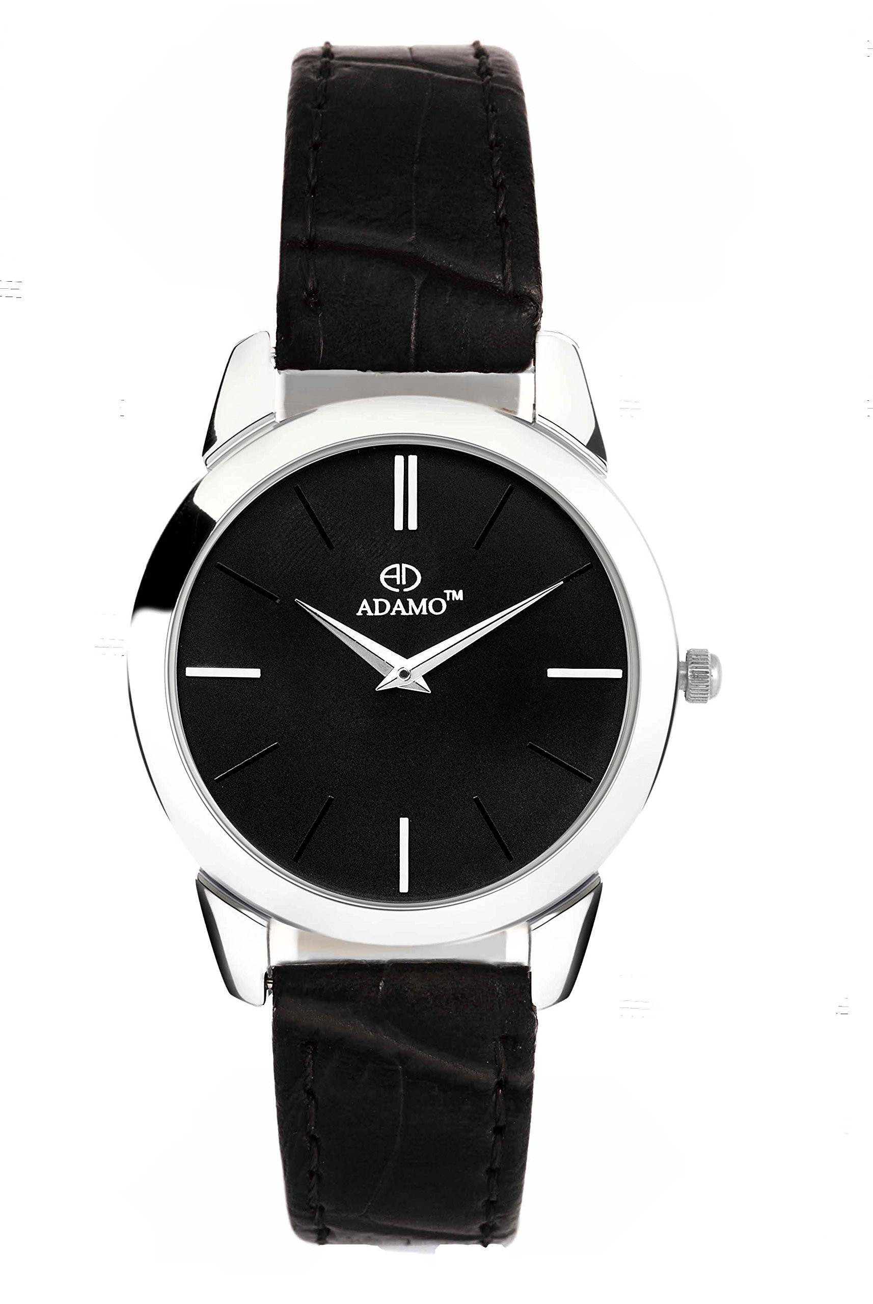 ADAMO Slim Black Dial Womens & Girls Watch AD72SL02 (B071R2R8VM) Amazon Price History, Amazon Price Tracker