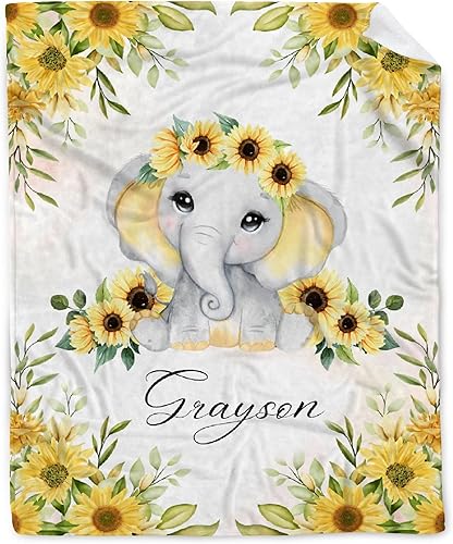 Miniatura 52 de Butterfly Custom Baby Blanket with Name Personalized Baby Blanket for Girl Boy Birthday Chirstmas Gift Customized Baby Receiving Blanket for Newborn