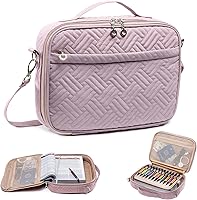 Vista 12 de Elegante funda para la Biblia de IMAGINING para mujer, funda para Biblia con asas y bolsas, gran regalo y protector de libros