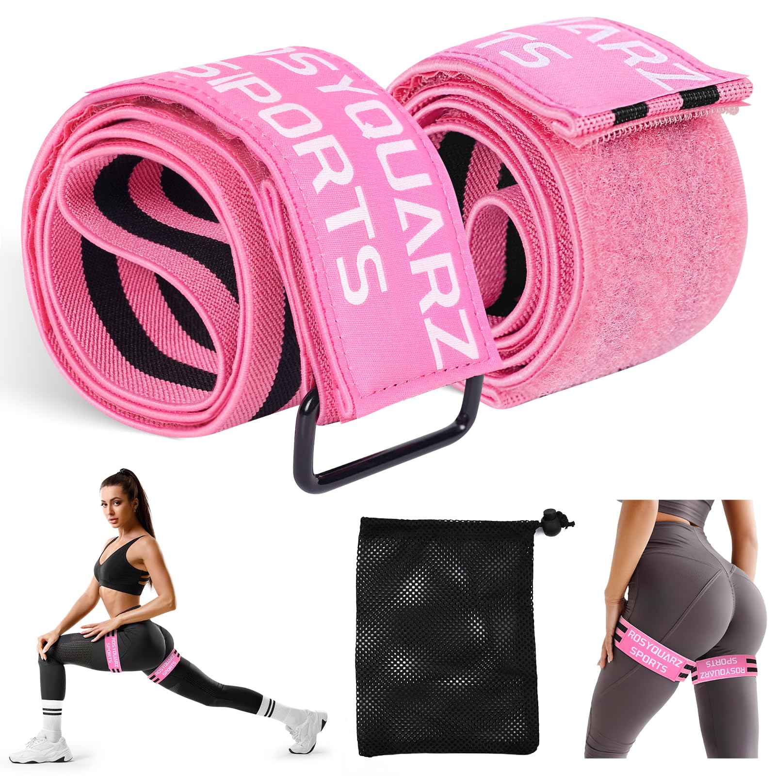 Booty Bands for Working Out Blood Flow Restriction Bands for Women Men Adjustable Velcro Occlusion Resistance Bands BFR