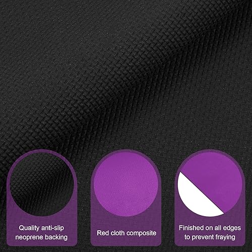 Miniatura 4 de Boao Alfombra de neopreno reutilizable de plástico antideslizante con parte trasera de goma para pasillo, pasillo, alfombra para decoración de