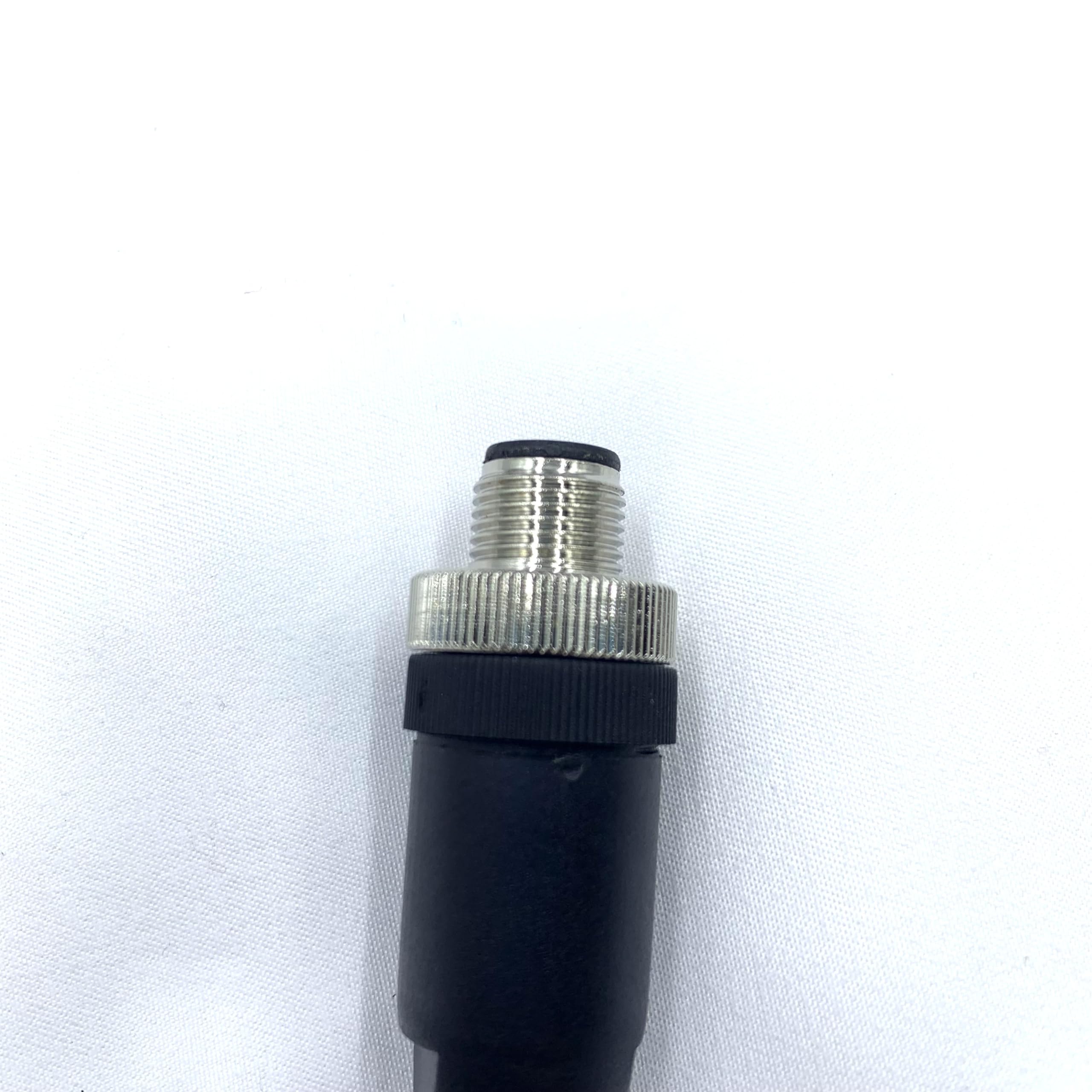10 Stücke M12 Stecker 4 Polig, D Codierte Rundsteckverbinder 4 Pin vor Ort Installierbarer Schraubanschluss 12mm Aviation Männlicher Steckverbinder IP67 Wasserdicht Industrielle Kreisverbinder