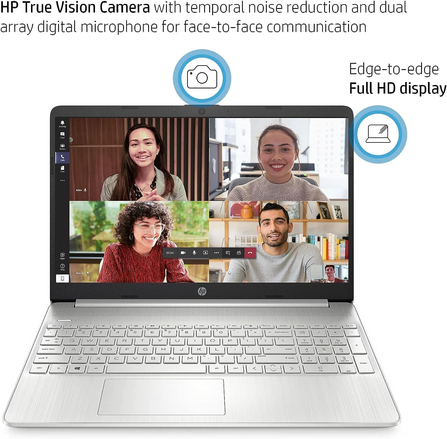 Amazon.co.jp: HP 15 15.6インチ FHD ビジネスノートパソコン [Windows