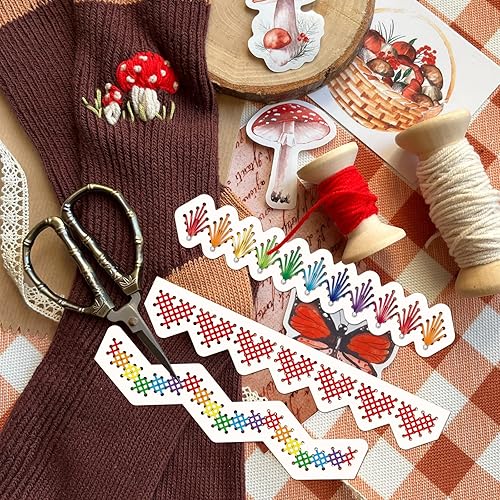 Miniatura 3 de GLOBLELAND Troqueles de corte para bricolaje para álbumes de recortes, troqueles de encaje de metal, plantillas de estampado en relieve, plantilla