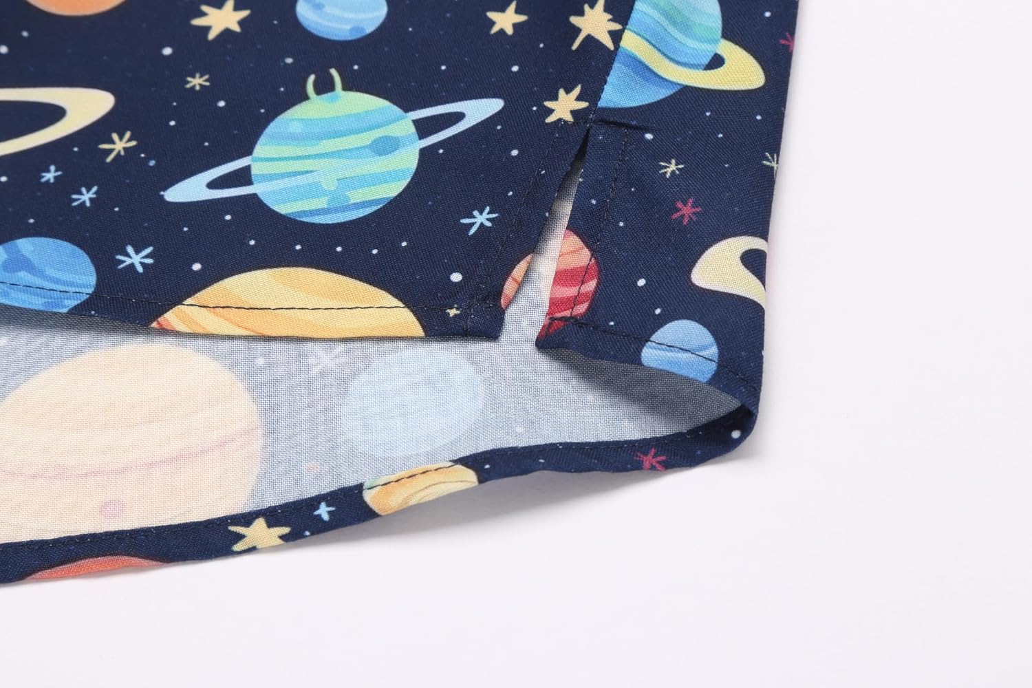 Arshiner Boys Linen Shirt Button Down Henley Short Sleeve Casual Dress Summer Beach T Shirts Top with One Pocket - Image 6