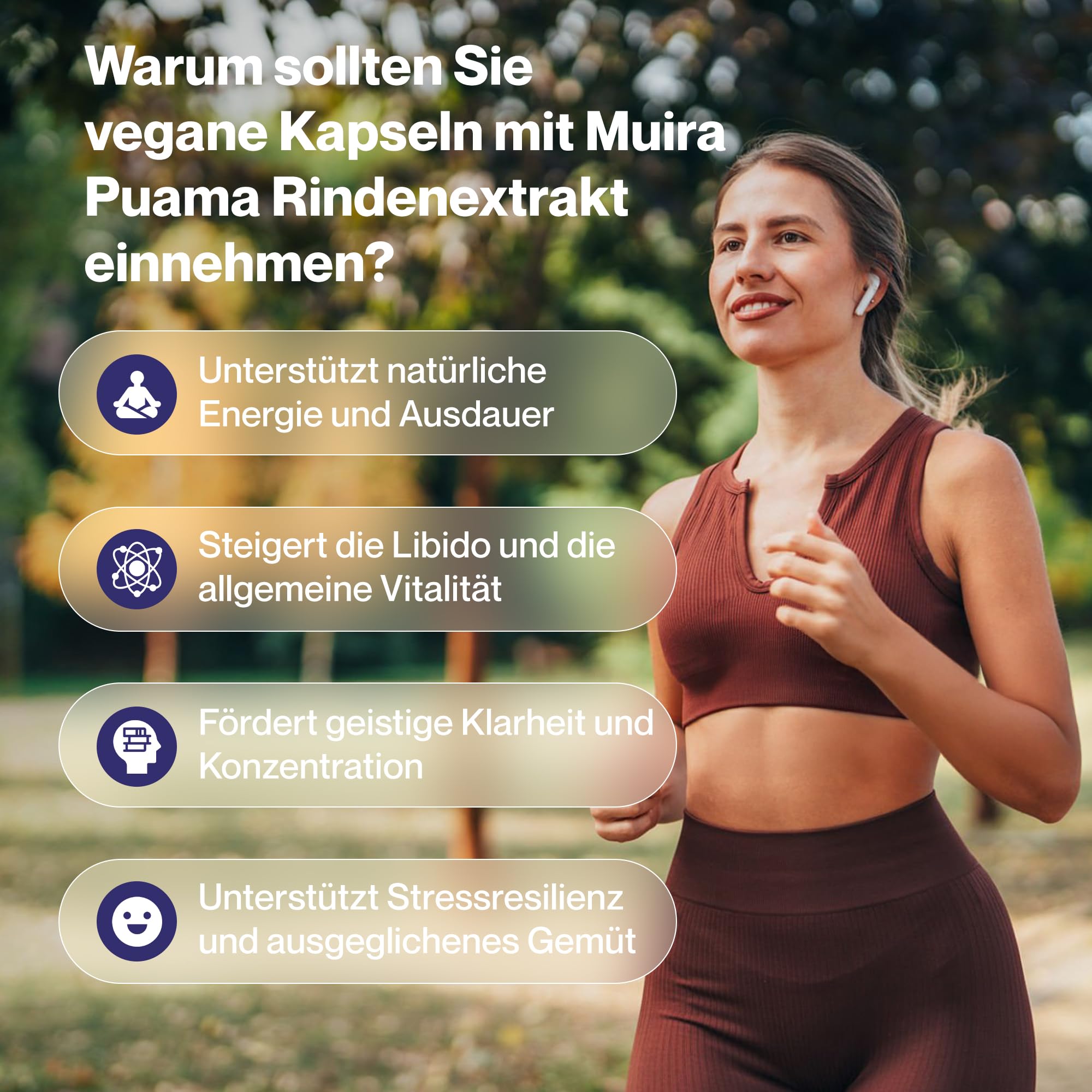 Hepatica Muira Puama (Ptychopetalum Olacoides) 5.000 mg Äquivalent | 500 mg 10:1 Rindenextrakt hochdosiert | 120 vegane Kapseln | GMP & Laborgeprüft