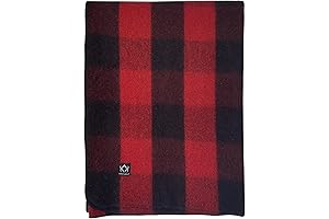 Arcturus Plaid Washable Wool Throw Blanket