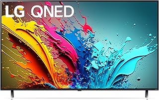 LG 55-Inch QNED85 (QLED + NanoCell) Quantum Dot NanoCell 4K Smart TV - α8 AI Processor 4K, Alexa Built-in, 120Hz Refresh R...