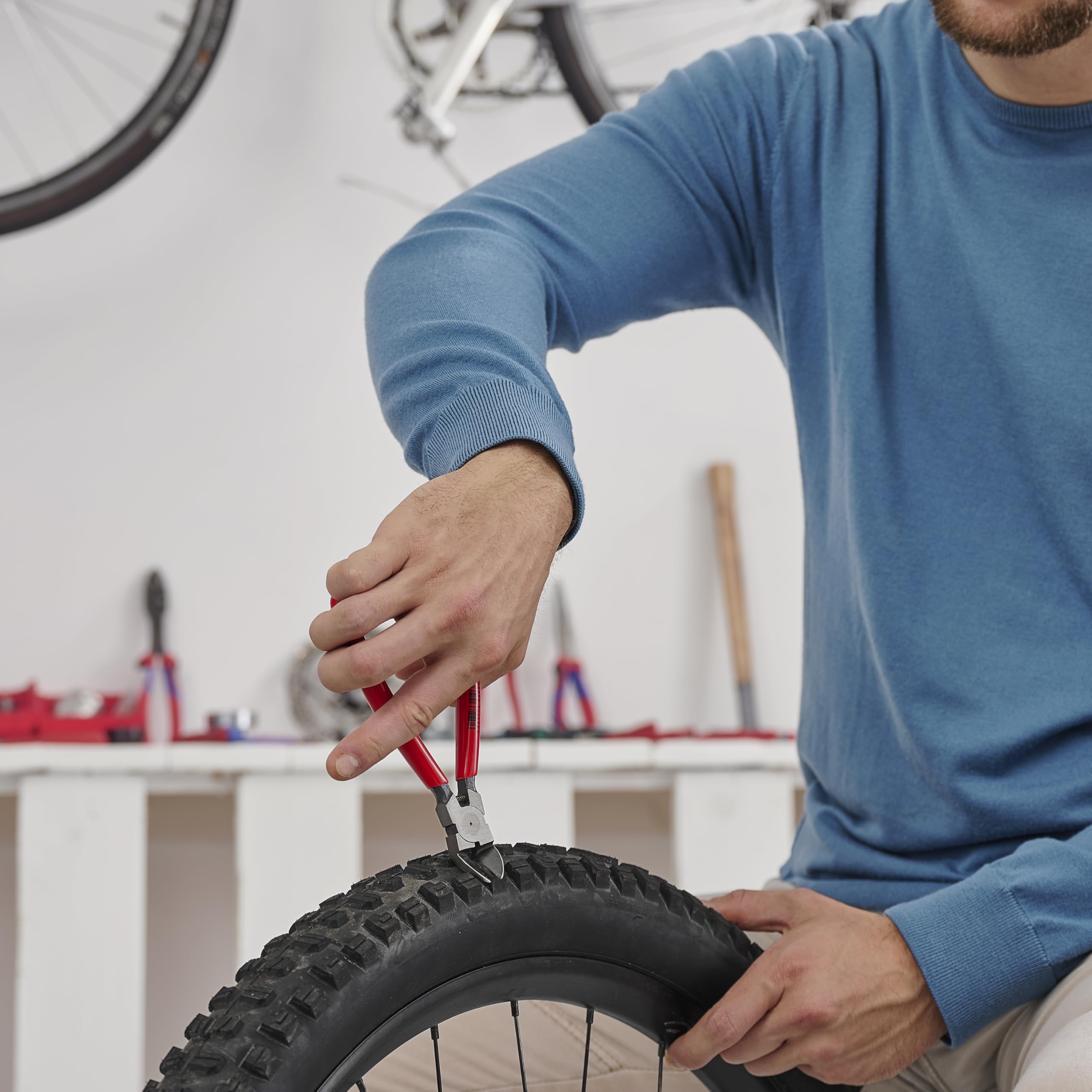 Amazon.co.jp: KNIPEX Tools - プラスチック用斜めフラッシュカッター