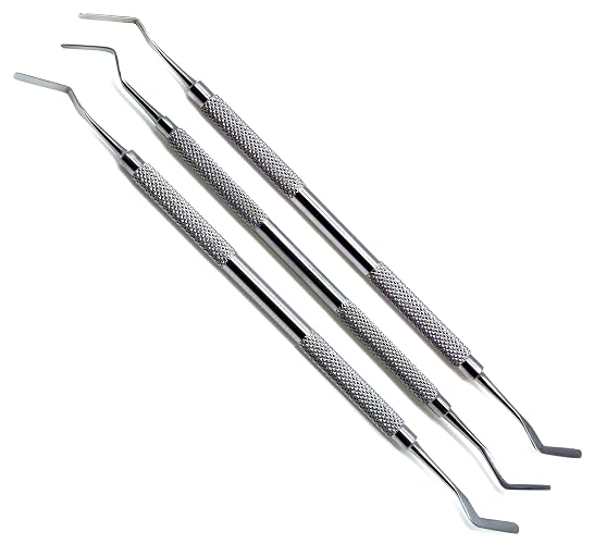 3 Pcs Superior Dental Heidemann Spatulas Composite Plastic Filling Restorative Instrument
