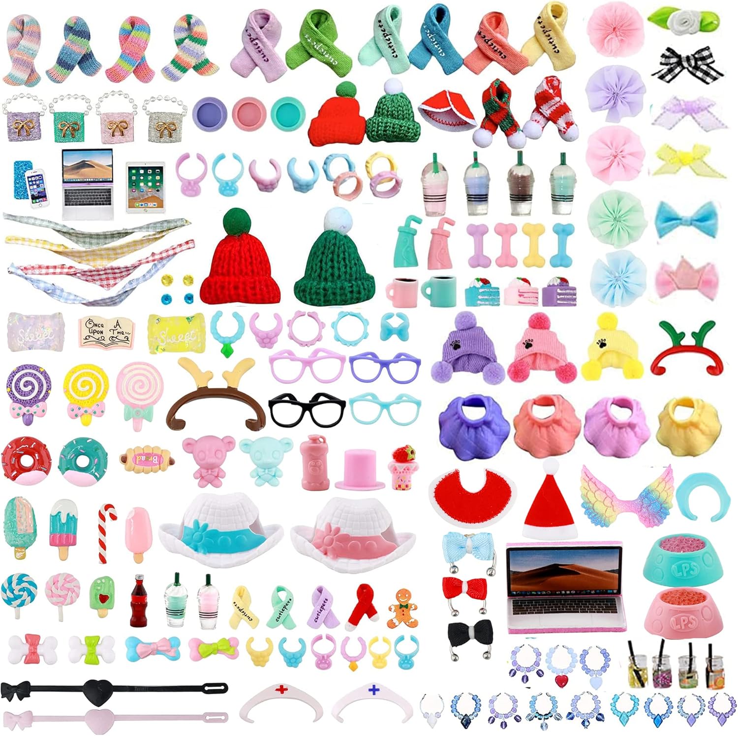 BOSONS lps Pet Shop lps Accessories (25pcs Random), lps