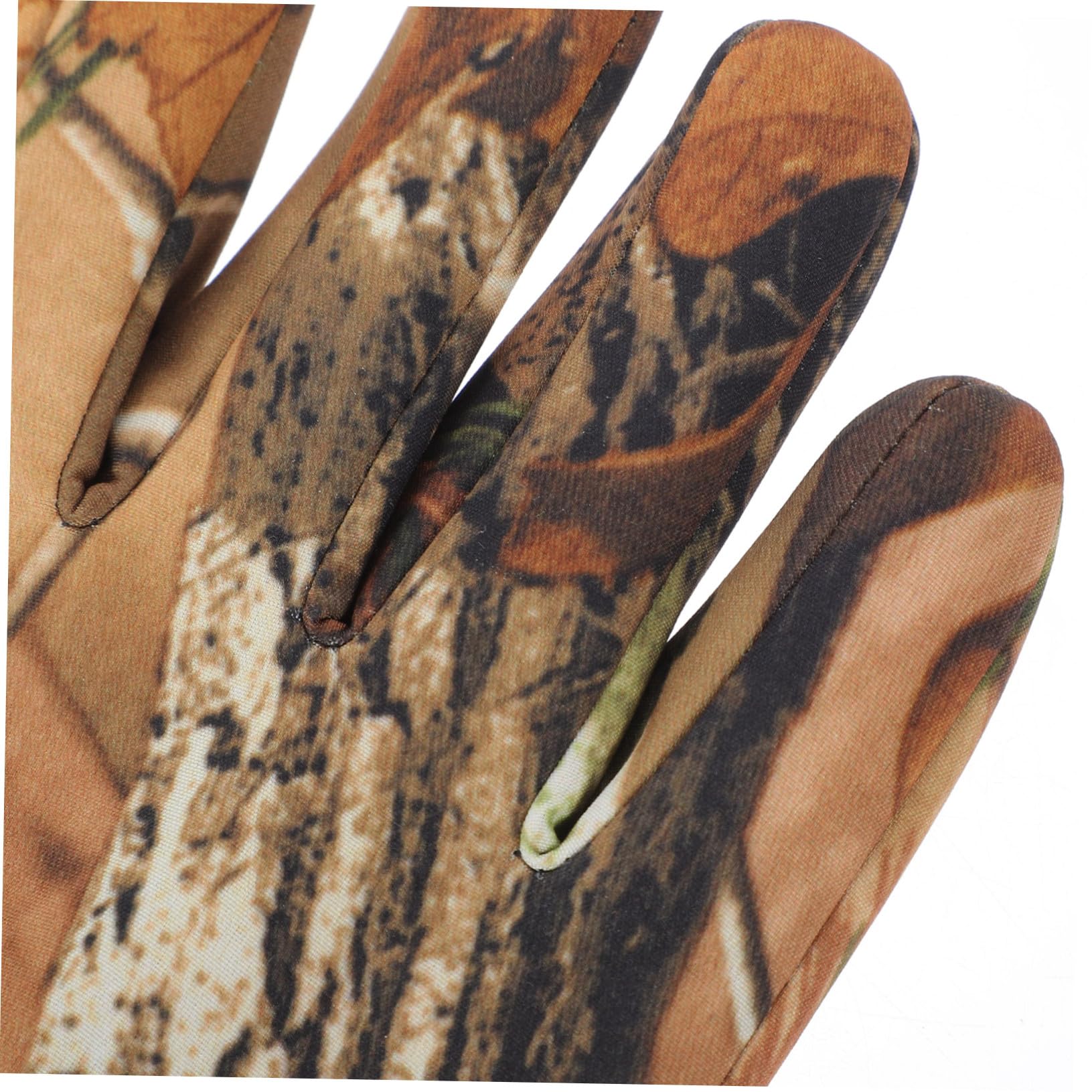 Guantes de Caza Dedos Completos Forro Polar Cálido y Transpirables Impermeables de Camuflaje para Esquí y Ciclismo al Aire Libre
