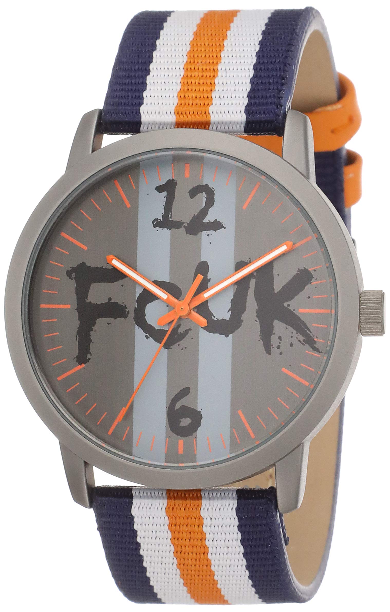 FCUK Analog Gunmetal Dial Mens Watch-FK0001E (B0835GGQSG) Amazon Price History, Amazon Price Tracker