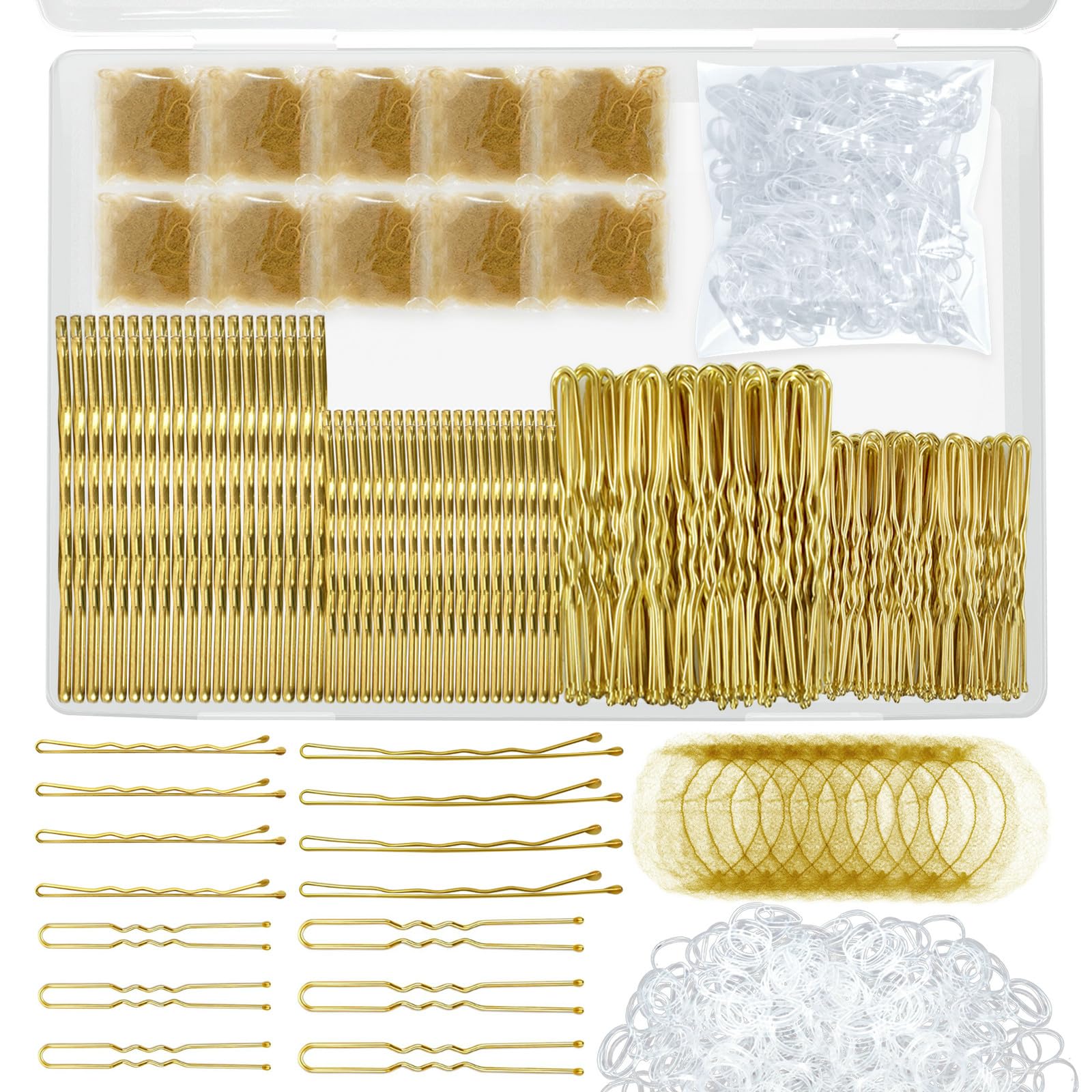 Photo 1 of YINGFENG 510PCS Blonde Hair Pins Kit