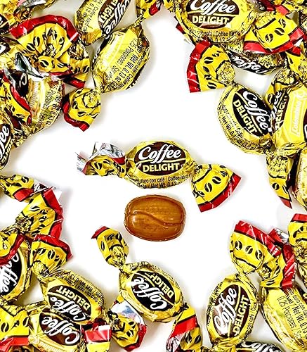 SweetGourmet Coffee Delight - Caramelos duros a granel Hecho con café 100% colombiano (1 libra)