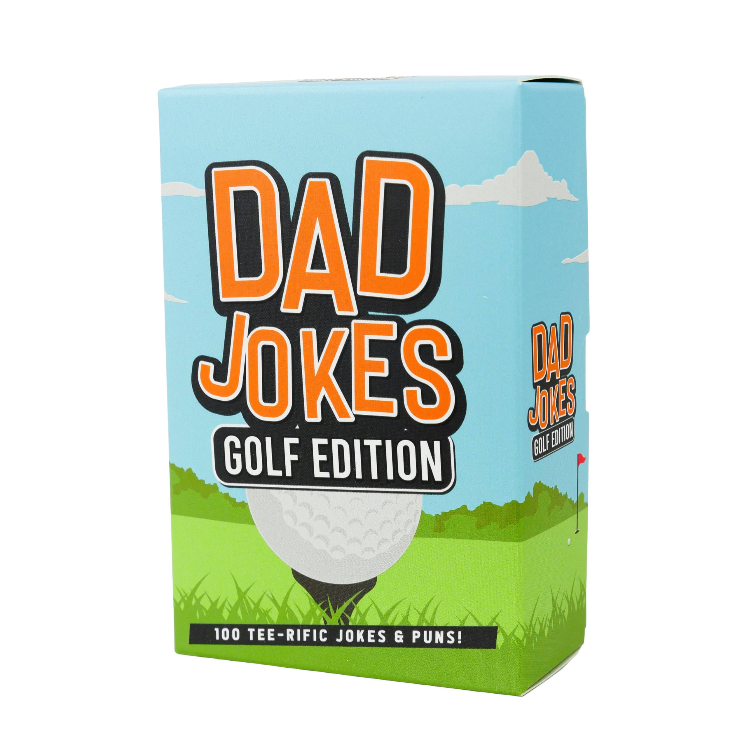 Gift Republic Dad Jokes Golf Edition - 100 Dad Joke Cards - Funny Golf Jokes, Puns and One Liners