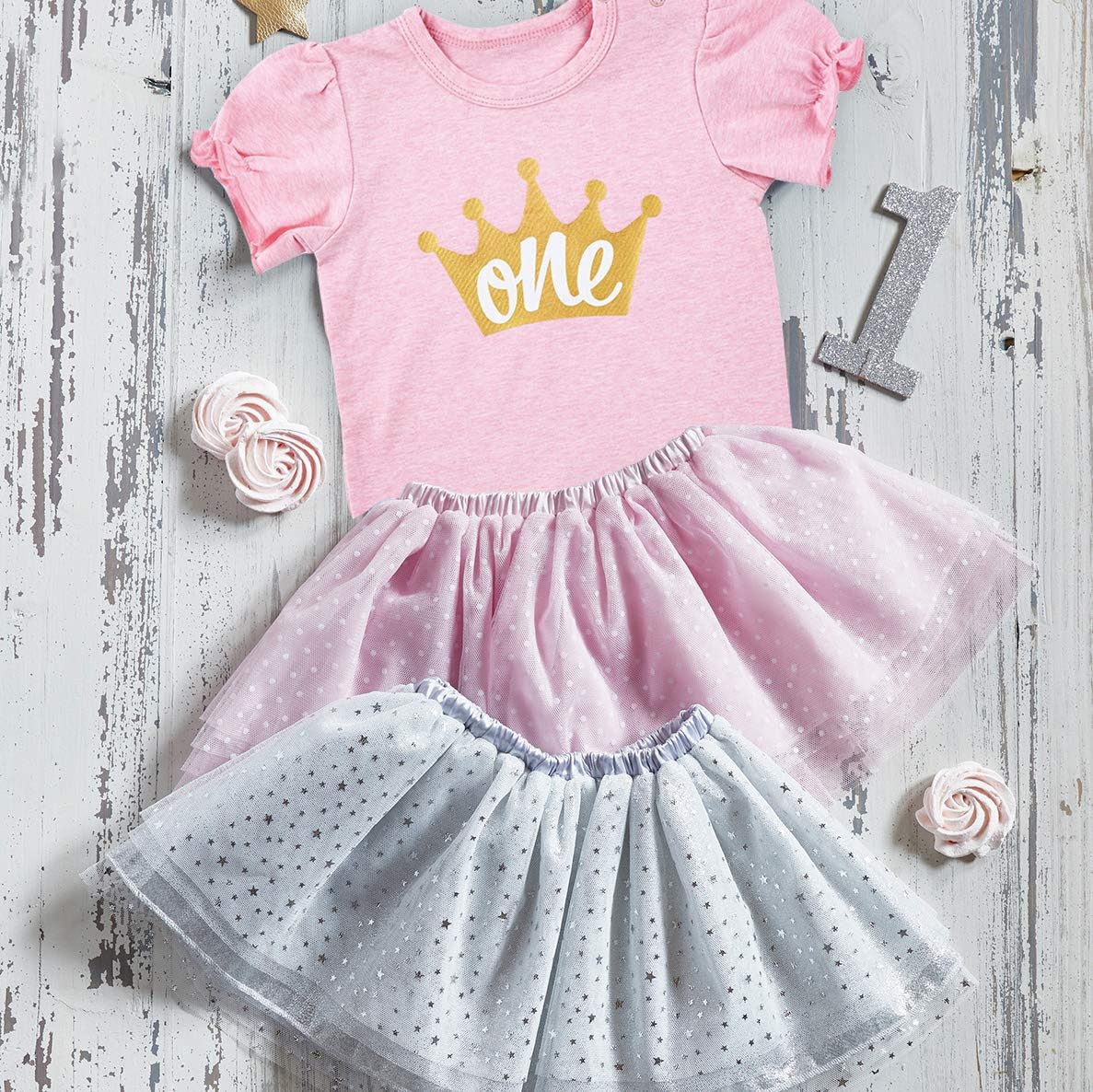 Stephan Baby baby-girls Av2023-stephan Baby St Birthday Snapshirtstyle Diaper Cover Available in Designs One-4ebcee0a