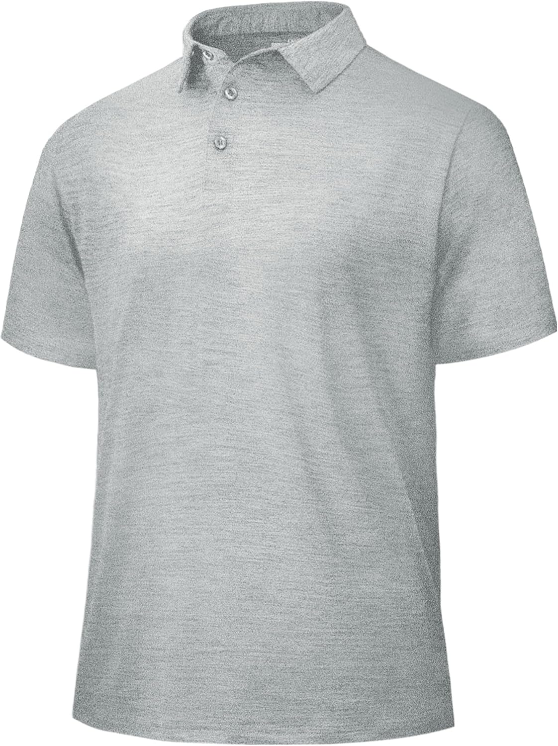 Polo Shirts for Men - Quick Dry Moisture Wicking Black Short Sleeve Performance Gol...