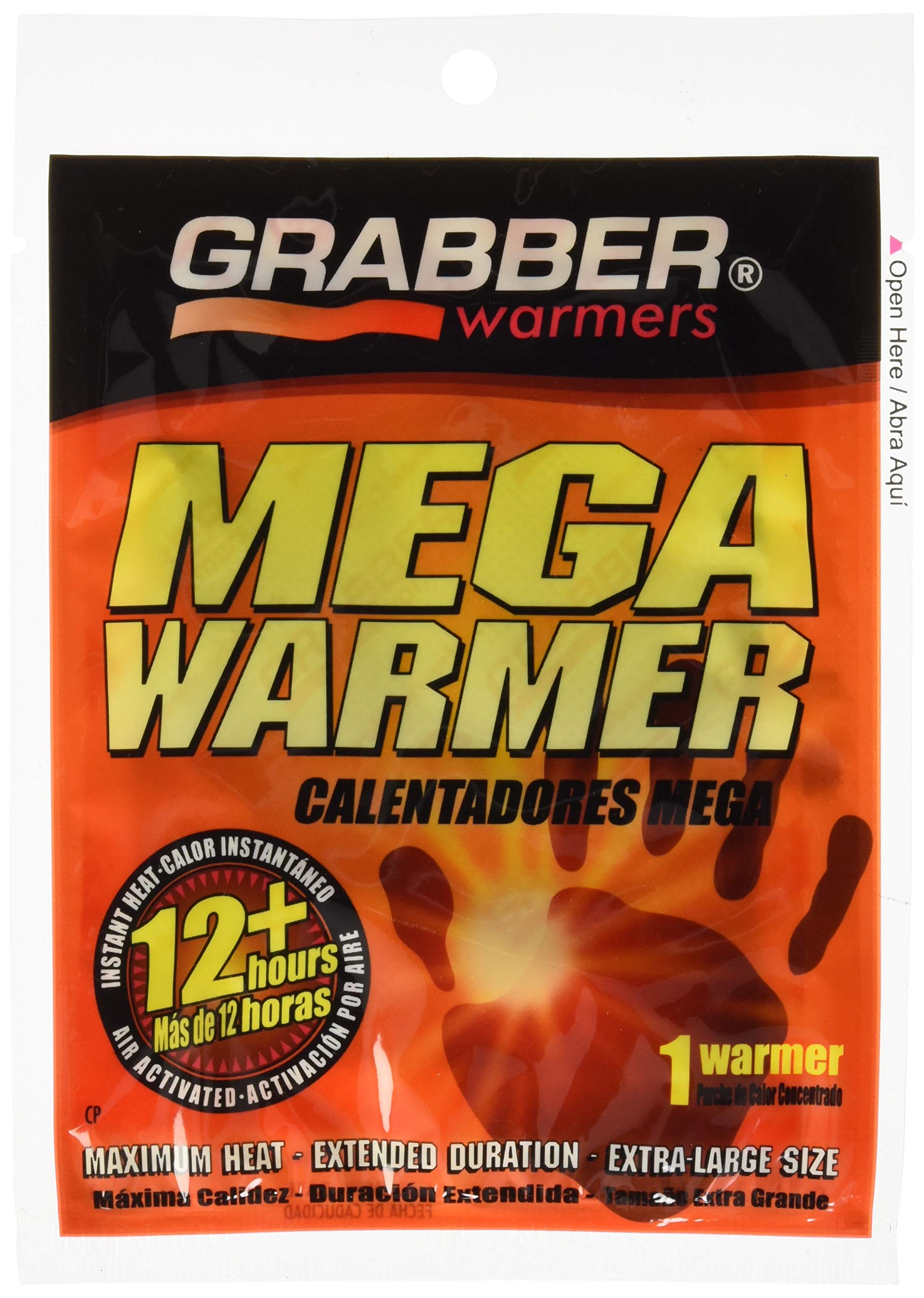 Grabber Mycoal Warmers, Pocket Mega, Pack of 6