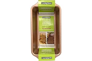 casaWare Loaf Pan 9 x 5-Inch Ceramic Coated Non-Stick