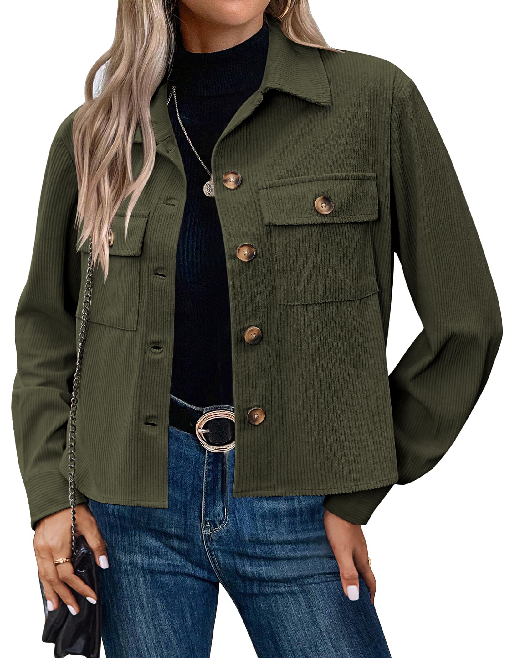 Veste Légère Femme Zeagoo - Manches Longues, Ouvert Devant, Style Trench Court - Taille S - Blanc - Neuf Avec étiquettes