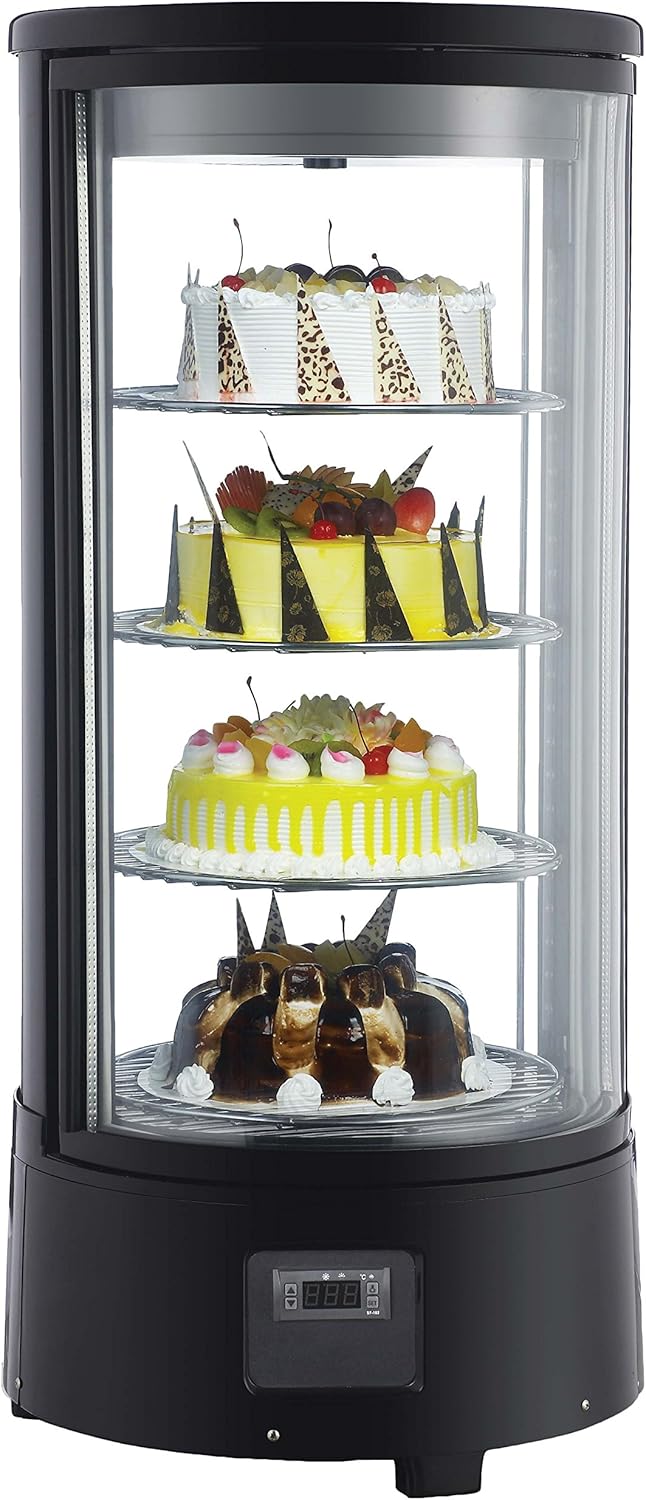 Omcan 39552 RSCN0072R Countertop Glass COOLER Display