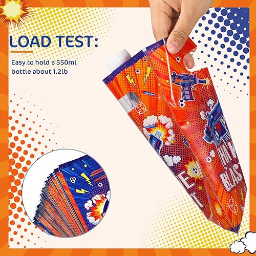 Miniatura 3 de Pajean 100 bolsas de regalo, bolsas de fiesta, bolsa de golosinas, bolsa de dardos, bolsa de dulces para dardos, fiesta de cumpleaños, suministros