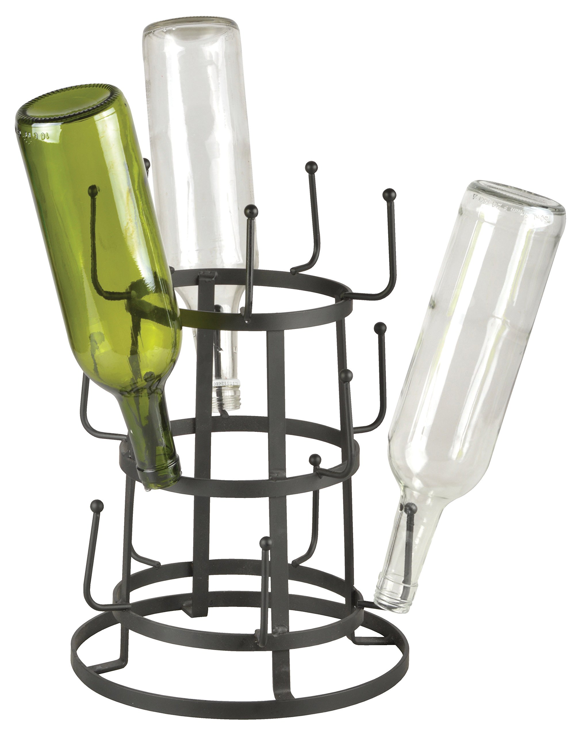 Esschert Design C2074 Séchoir à bouteilles, acier inoxydable, métal