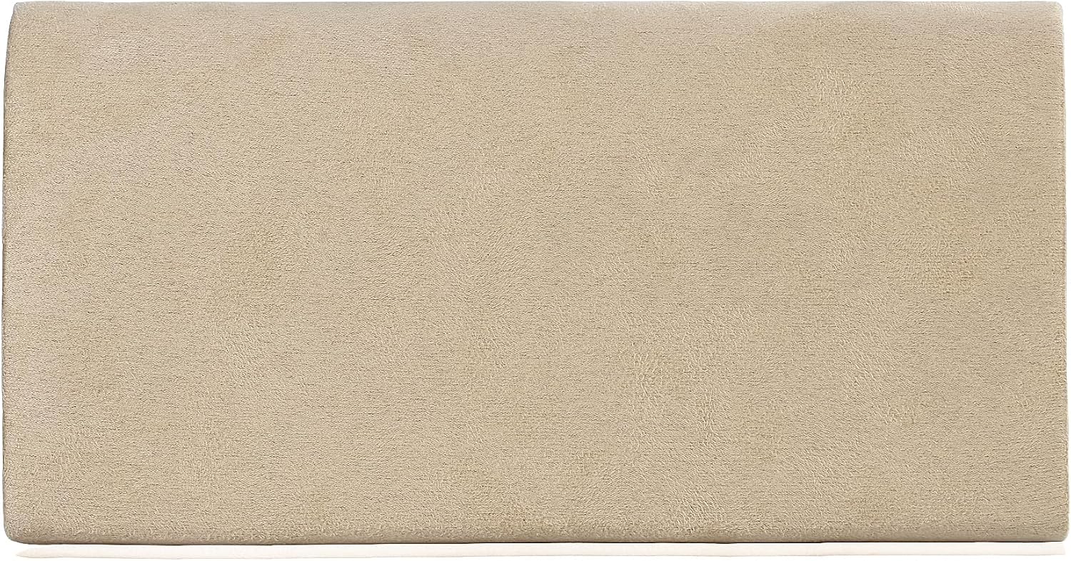 MOJISOLO Faux Suede Women's Evening Clutch Bags for Formal Cocktail Prom Wedding Party Velvet Foldover Purse | Faux Suede